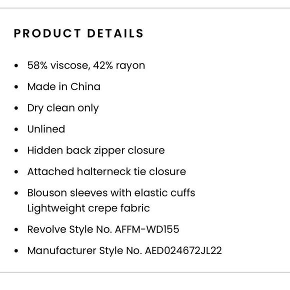 AFRM Caprice Mini Dress in Summer Daisy Bouquet Sz XS - Picture 6 of 9